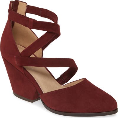 Eileen Fisher Rea Pump, Burgundy
