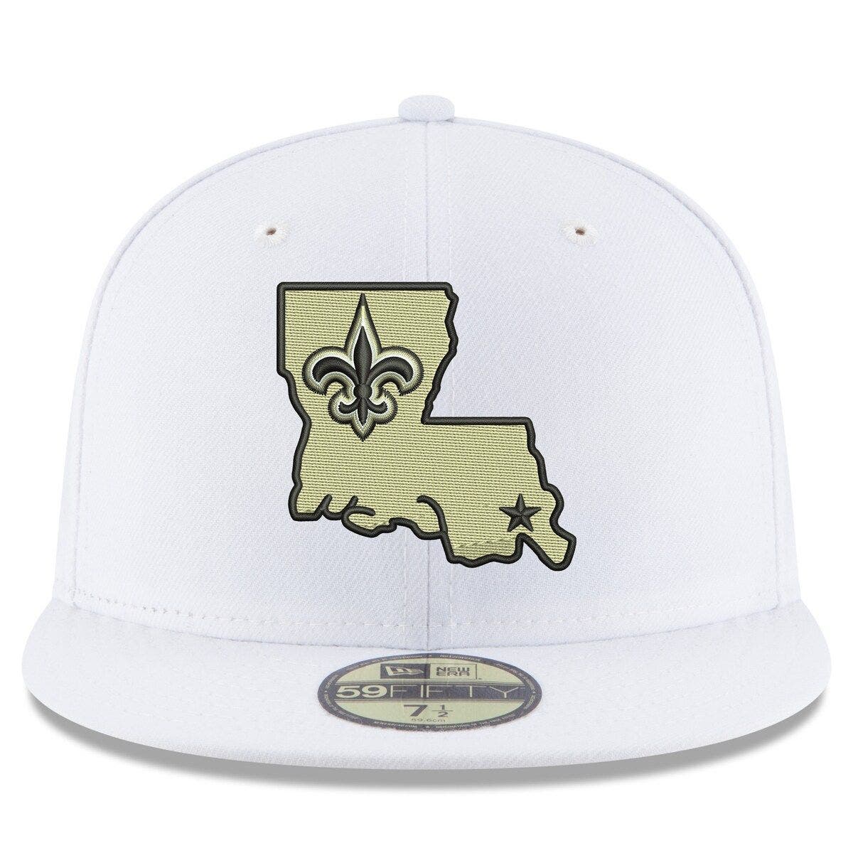 New Era Men's New Era White New Orleans 
