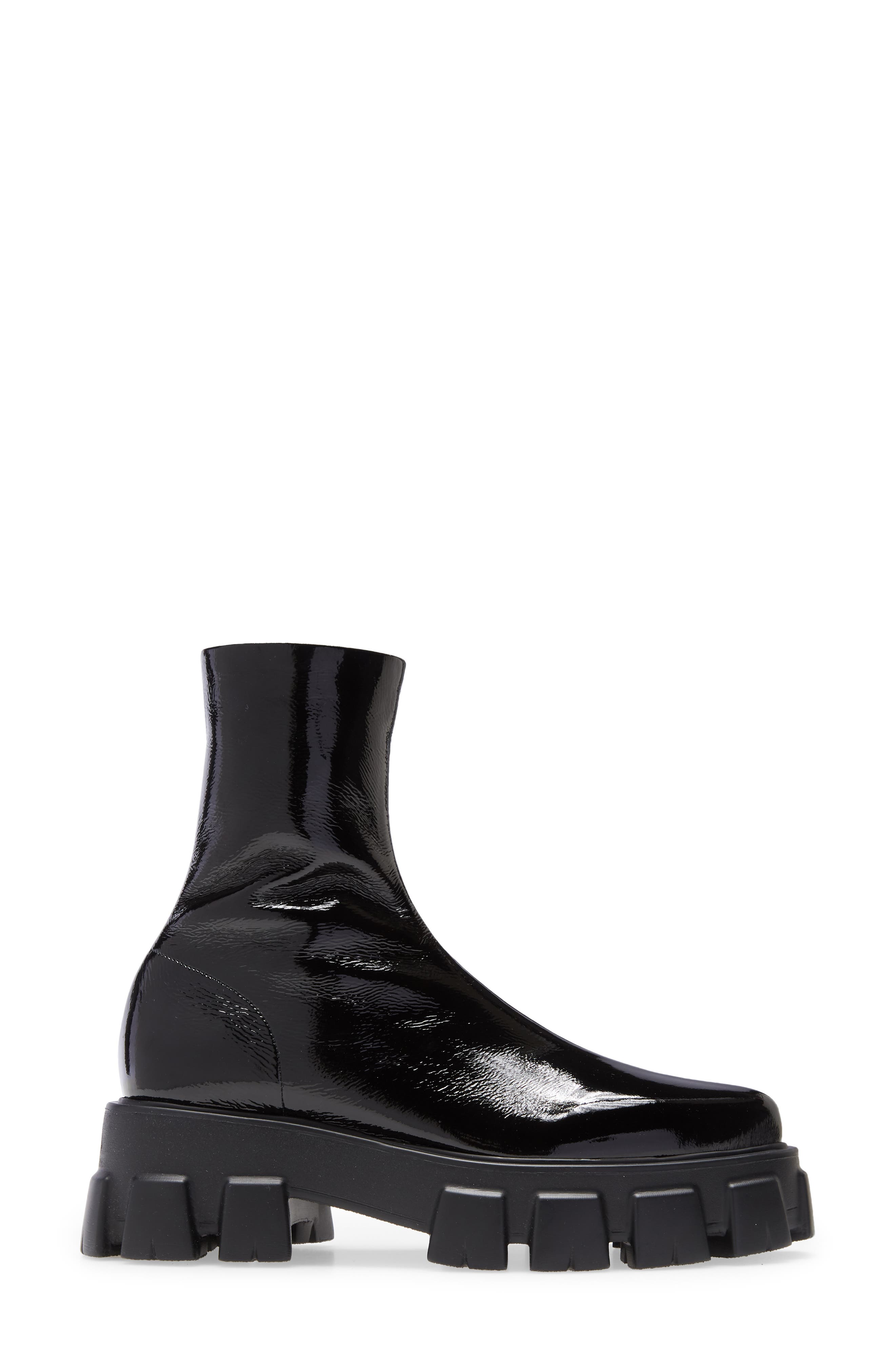 prada pointed toe boots