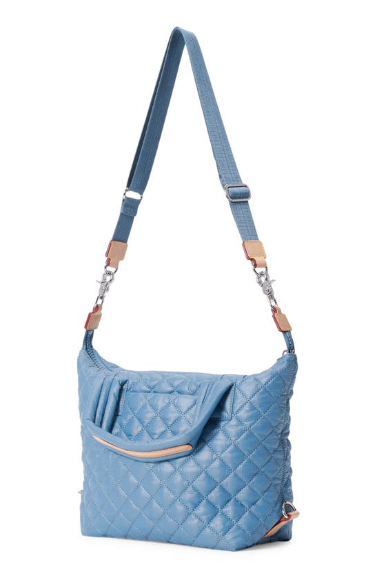 Shop Mz Wallace Small Sutton Deluxe Tote In Medium Blue