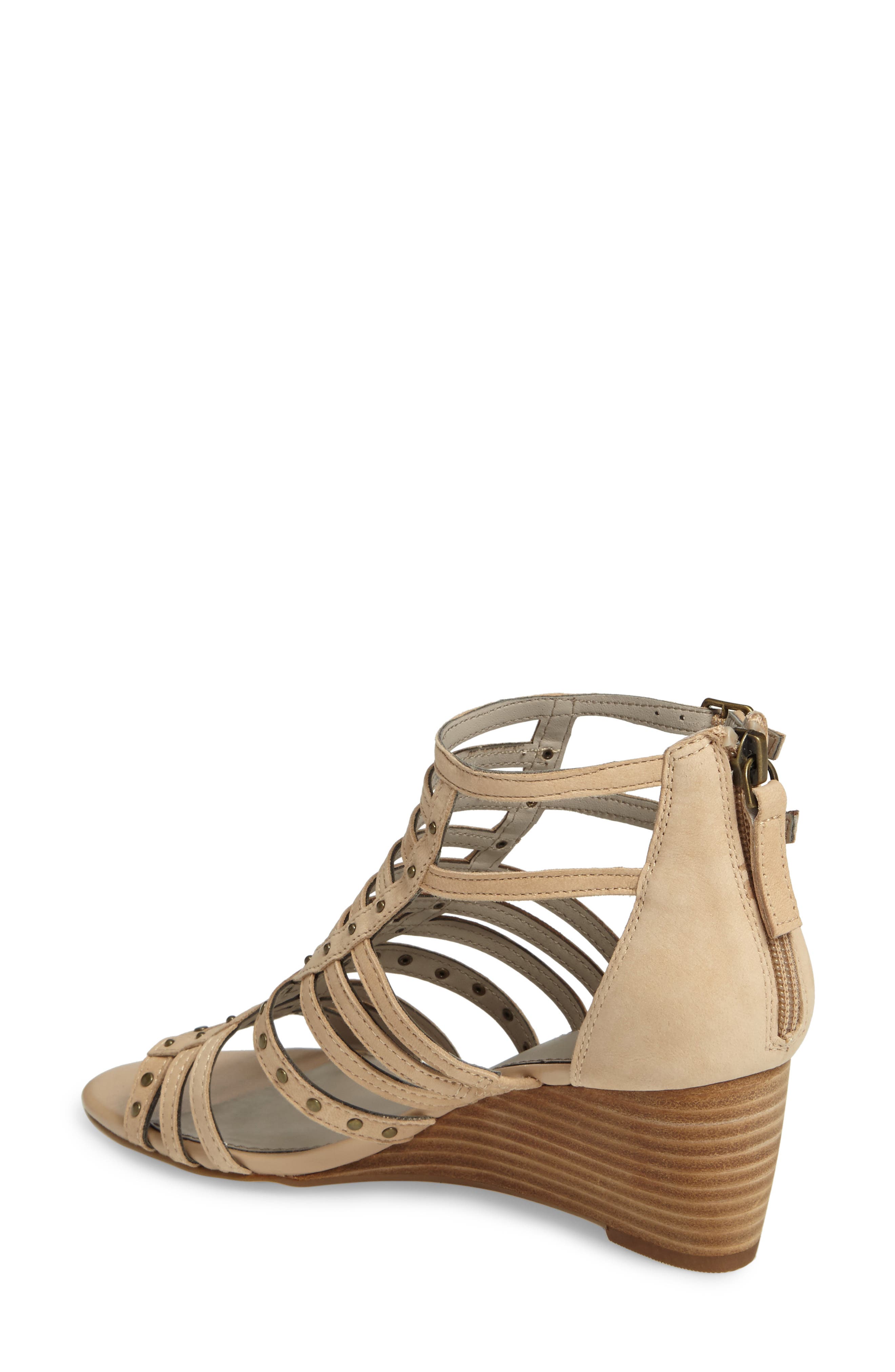 Hinge Nolan Strappy Wedge Sandal Nordstrom Rack