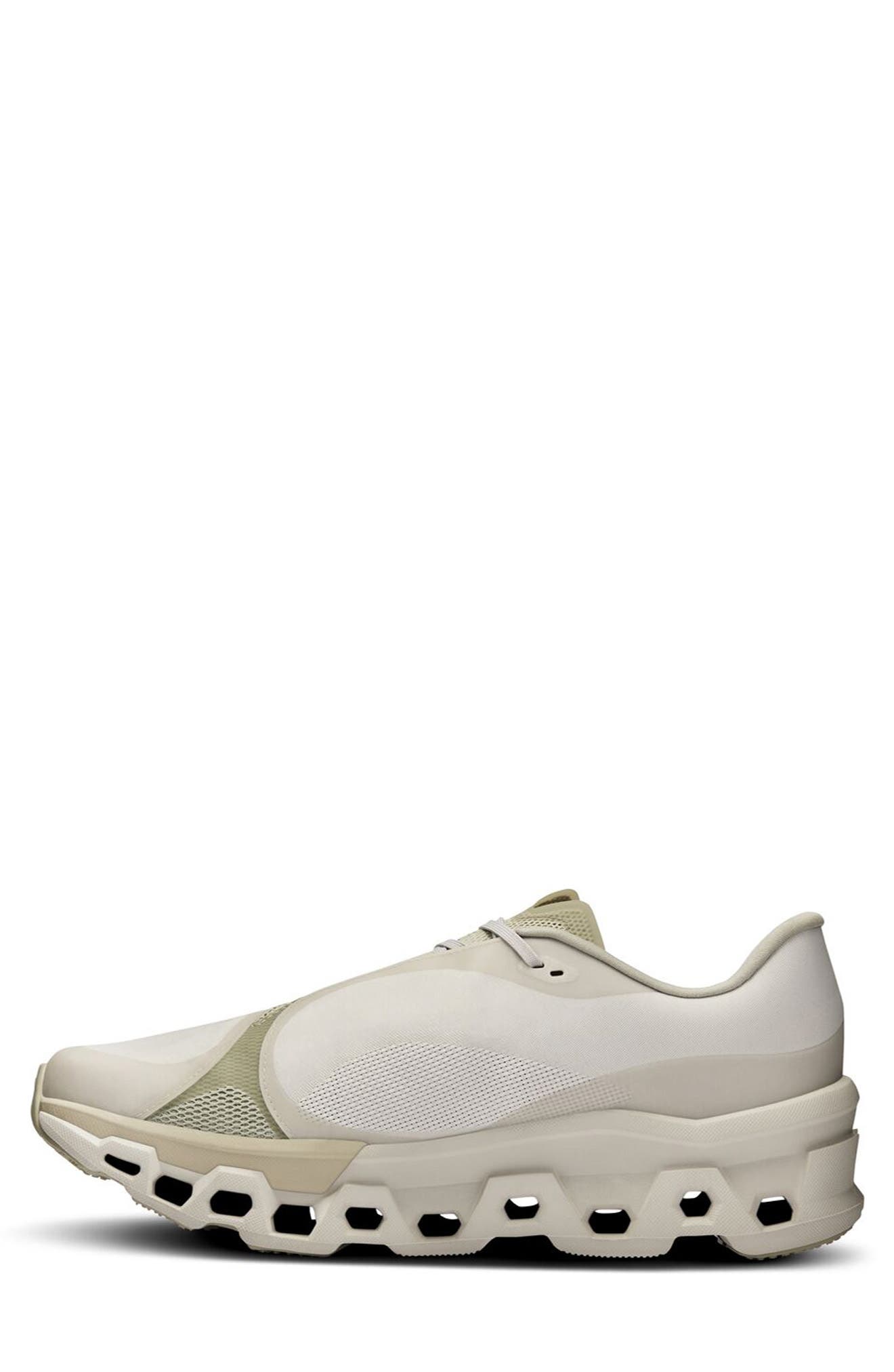 On x PAF Cloudmonster 2 Running Shoe in Moondust/Chalk | Smart Closet