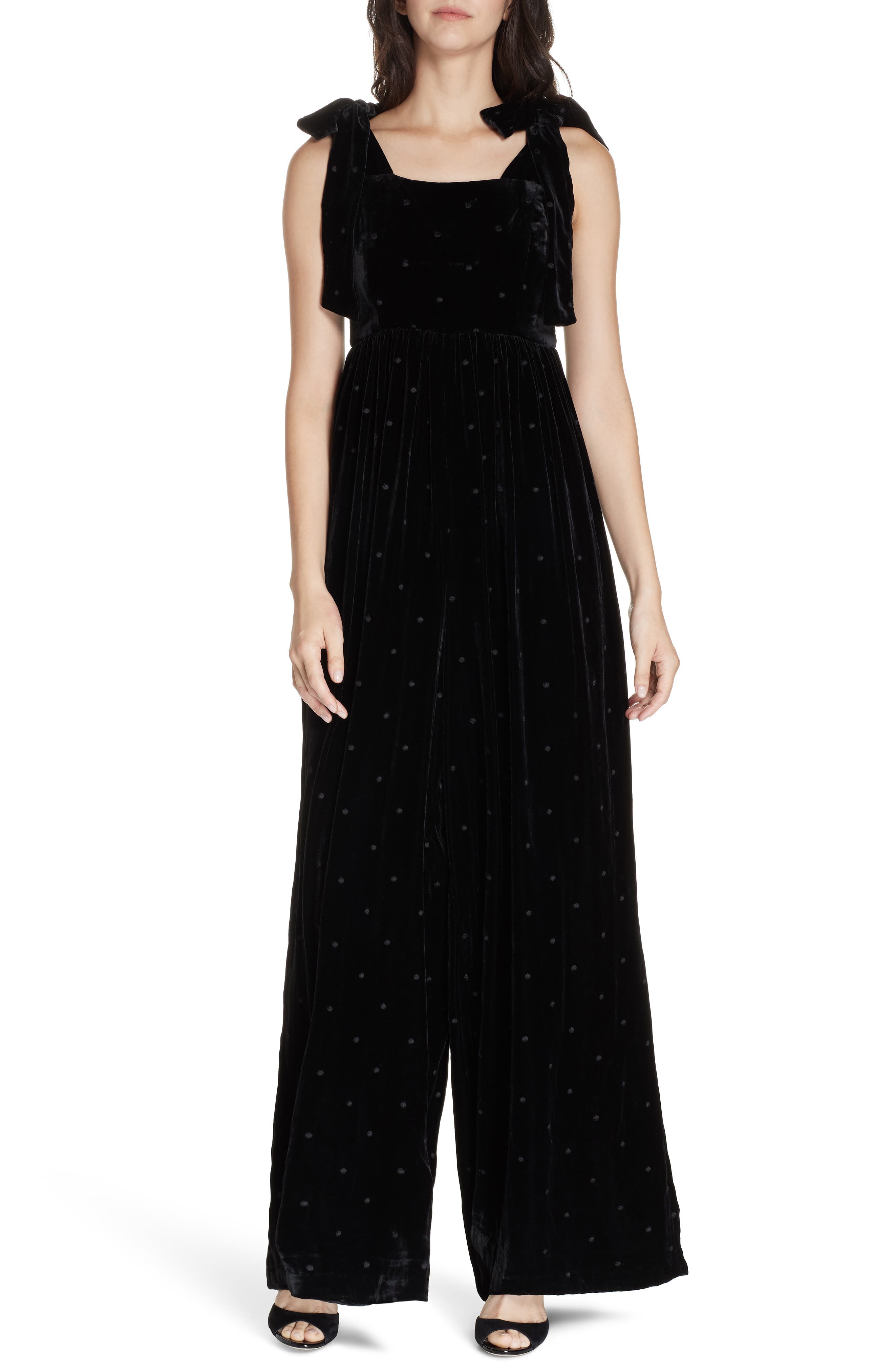 ulla johnson velvet jumpsuit