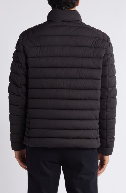 Save The Duck Ari Water Resistant Recycled Polyester Puffer Jacket In Black