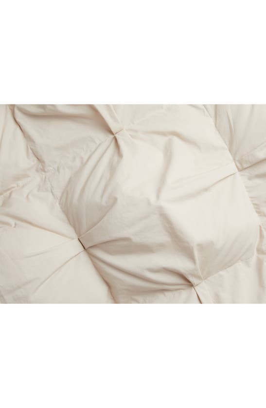 Shop Parachute Organic Cotton Puff Comforter In Bone