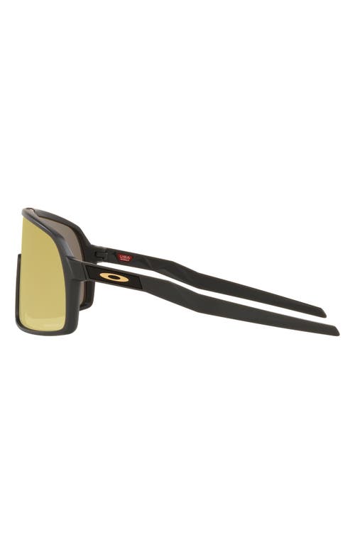 Oakley Shield Sunglasses In Matte Carbon/prizm 24k