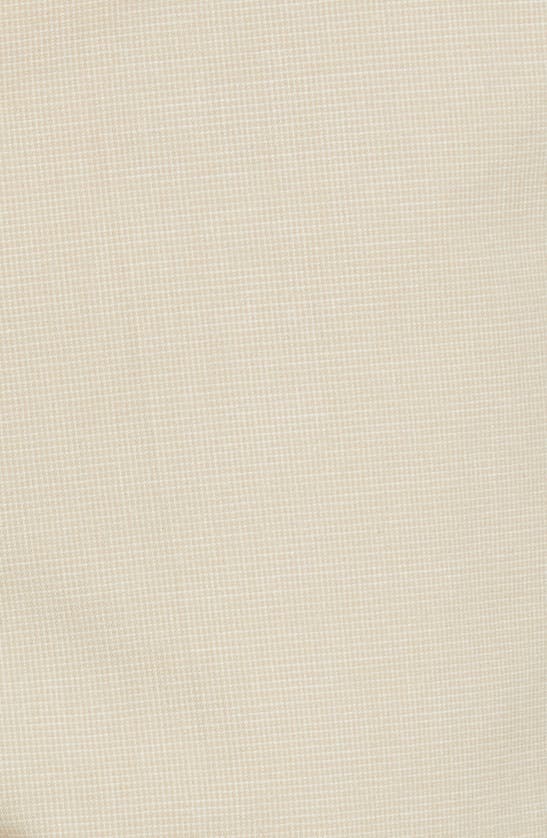 Hugo Boss Slice Stretch Cotton Shorts In Light Beige