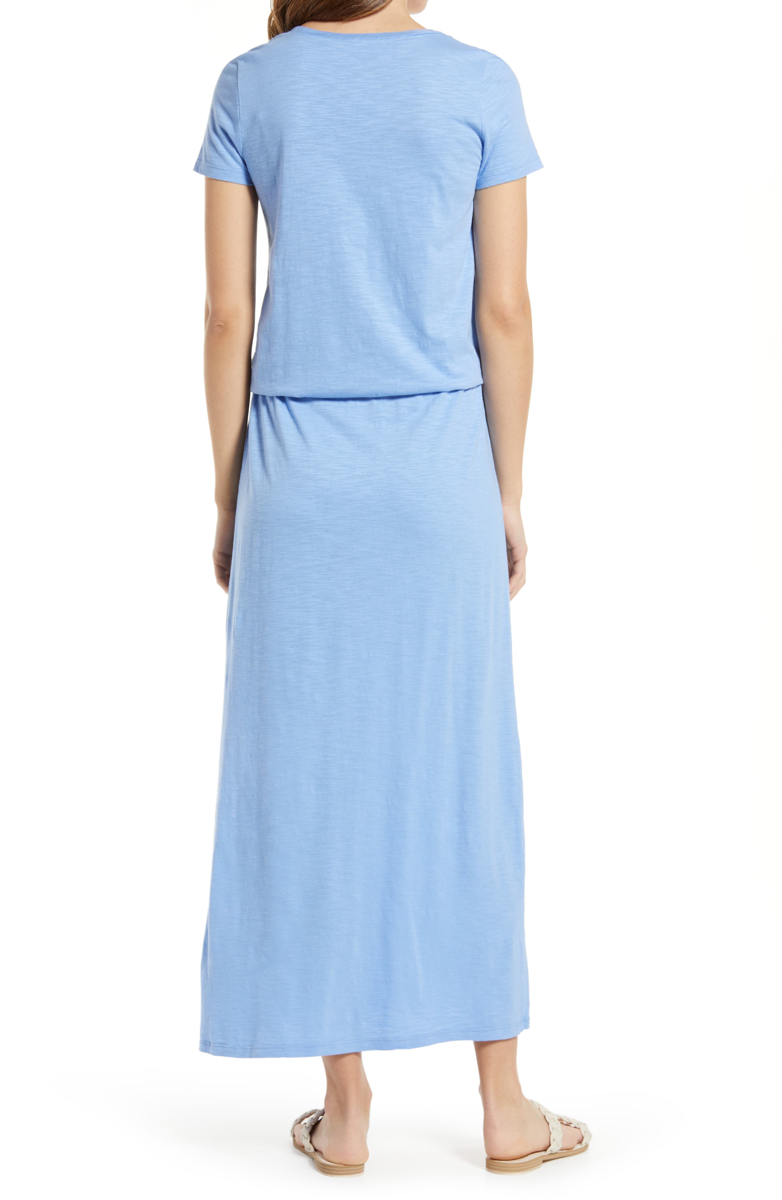 Caslon® Cotton Blend Maxi Dress 