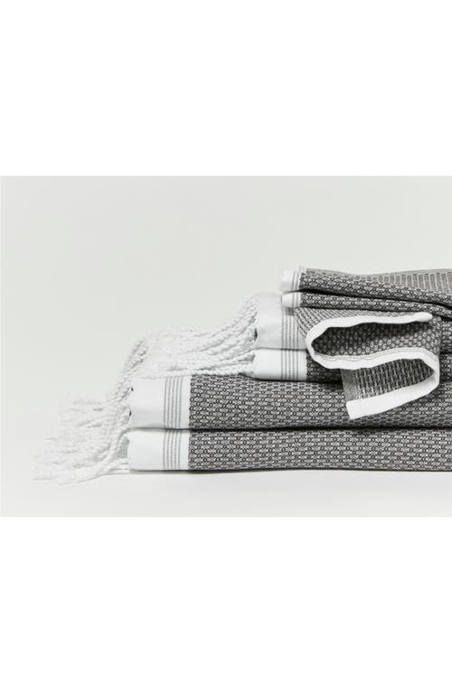 Coyuchi Mediterranean Organic Cotton Bath Essentials in Shadow W/deep Pewter at Nordstrom