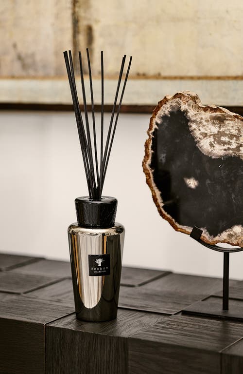 Baobab Collection Platinum Fragrance Diffuser In Shiny Silver