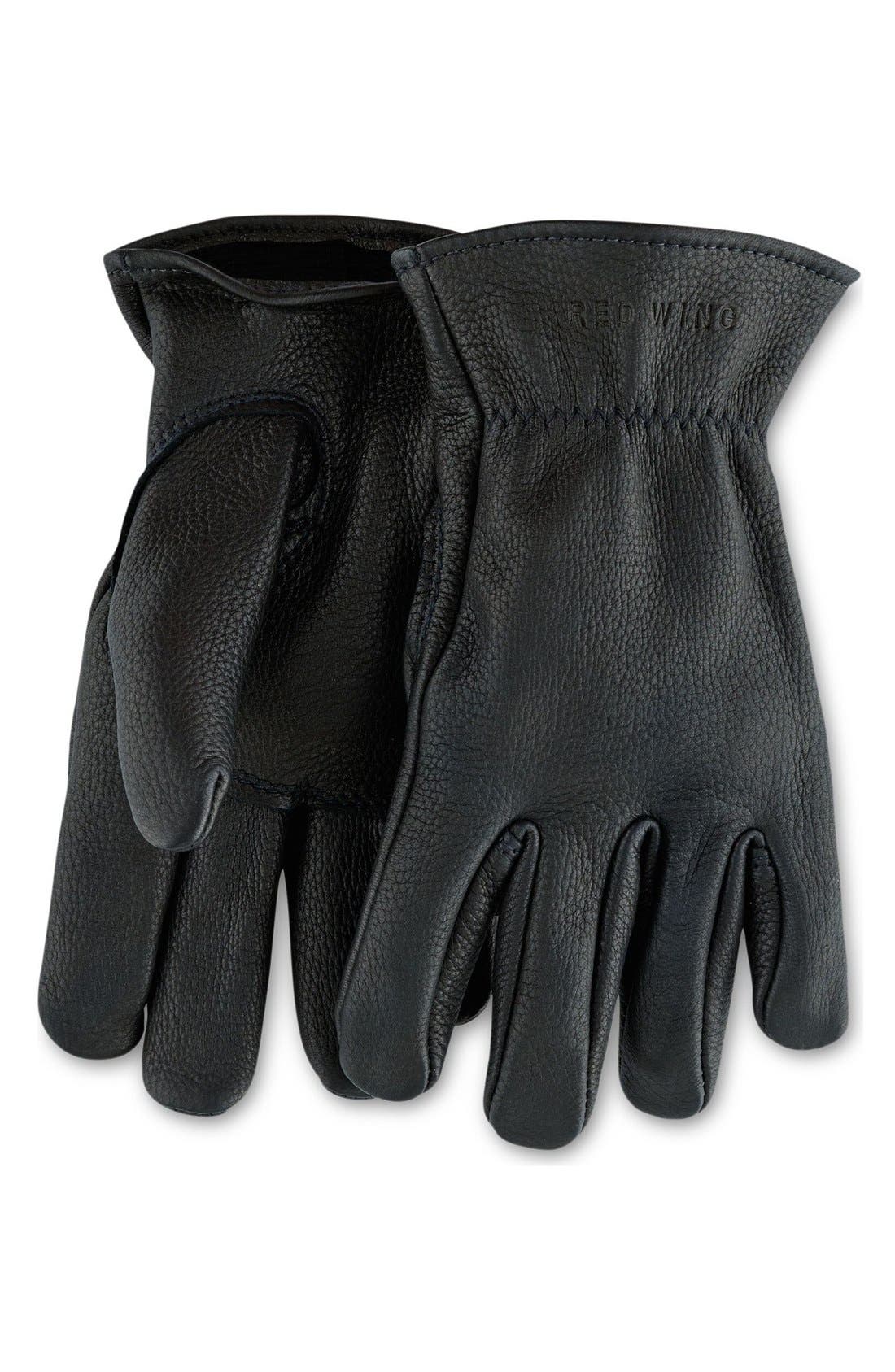 Red Wing Buckskin Leather Gloves Nordstrom