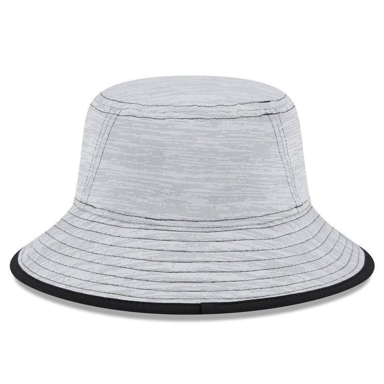 New Era Gray Pittsburgh Pirates Game Bucket Hat ModeSens