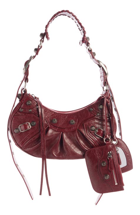 Extra Small Le Cagole Lambskin Shoulder Bag