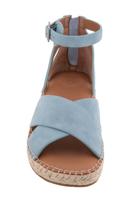 GENTLE SOULS BY KENNETH COLE GENTLE SOULS LEON ANKLE STRAP WEDGE SANDAL