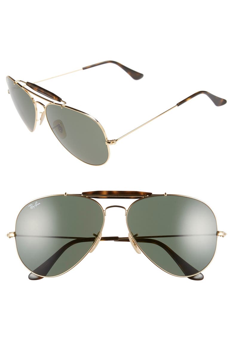 Ray-Ban 62mm Aviator Sunglasses | Nordstrom