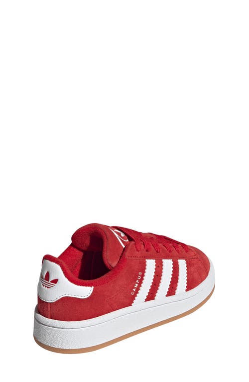 Adidas Originals Adidas Kids' Campus 00s Sneaker In Better Scarlet/white