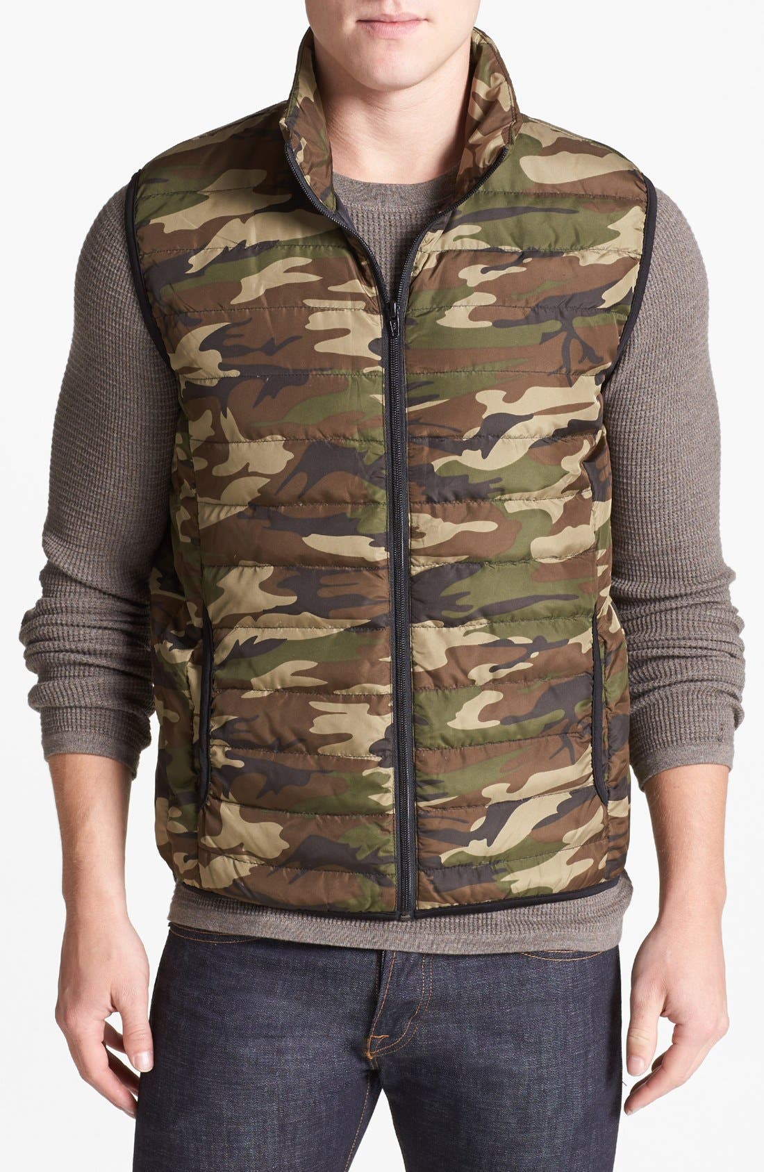 Astronomy 'Gator' Camo Down Puffer Vest Nordstrom