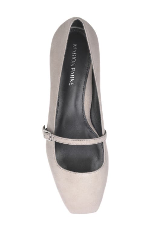 Shop Marion Parke Mary Jane Ballet Flat In Stone