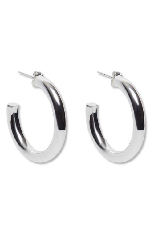 Shop Argento Vivo Sterling Silver Sterling Silver Tubular Hoop Earrings