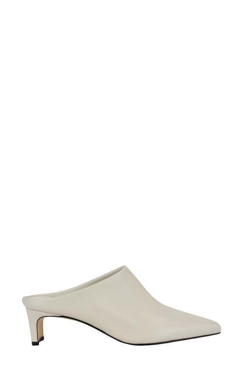 Shop Calvin Klein Rizzy Mule In Ivory