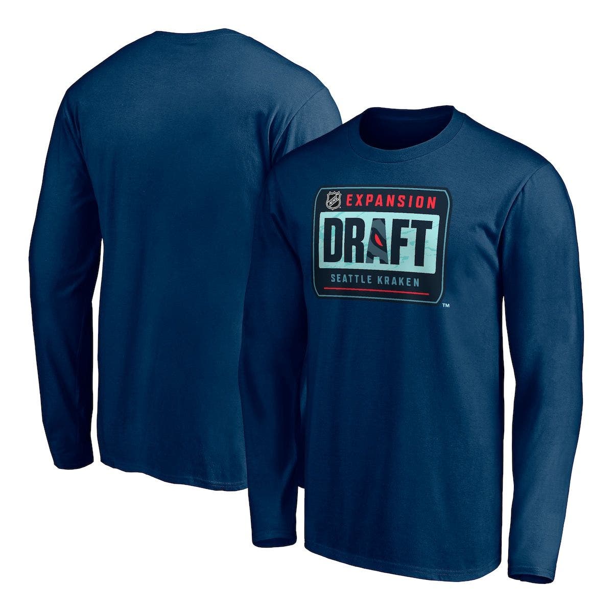 seattle kraken long sleeve t shirt