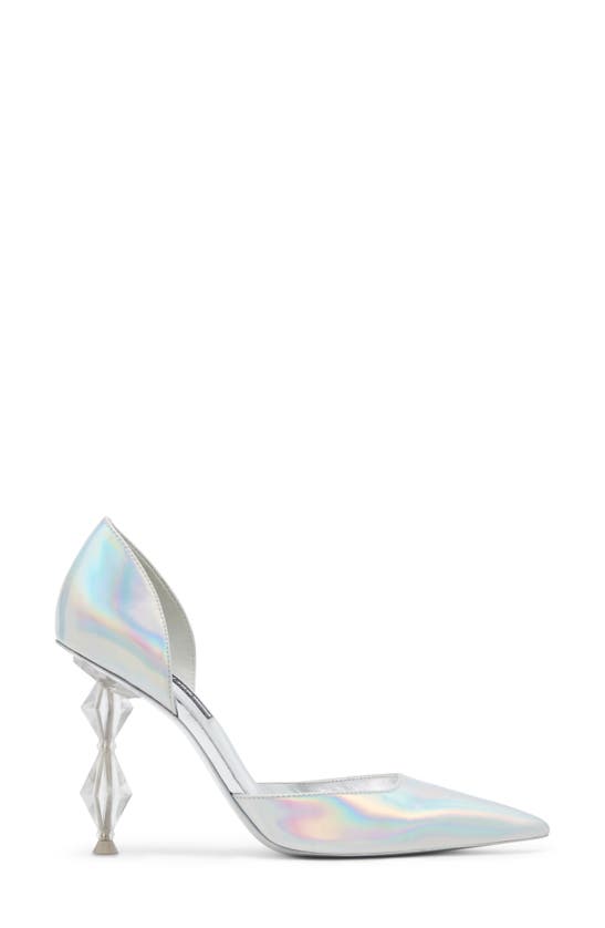 Shop Jessica Rich By Steve Madden Talia D'orsay Pointed Toe Pump In Iridescent