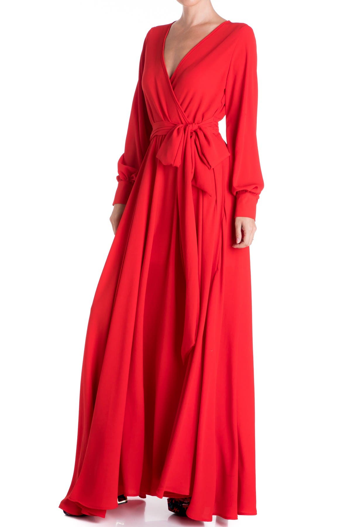 MEGHAN LA LilyPad Maxi Dress 