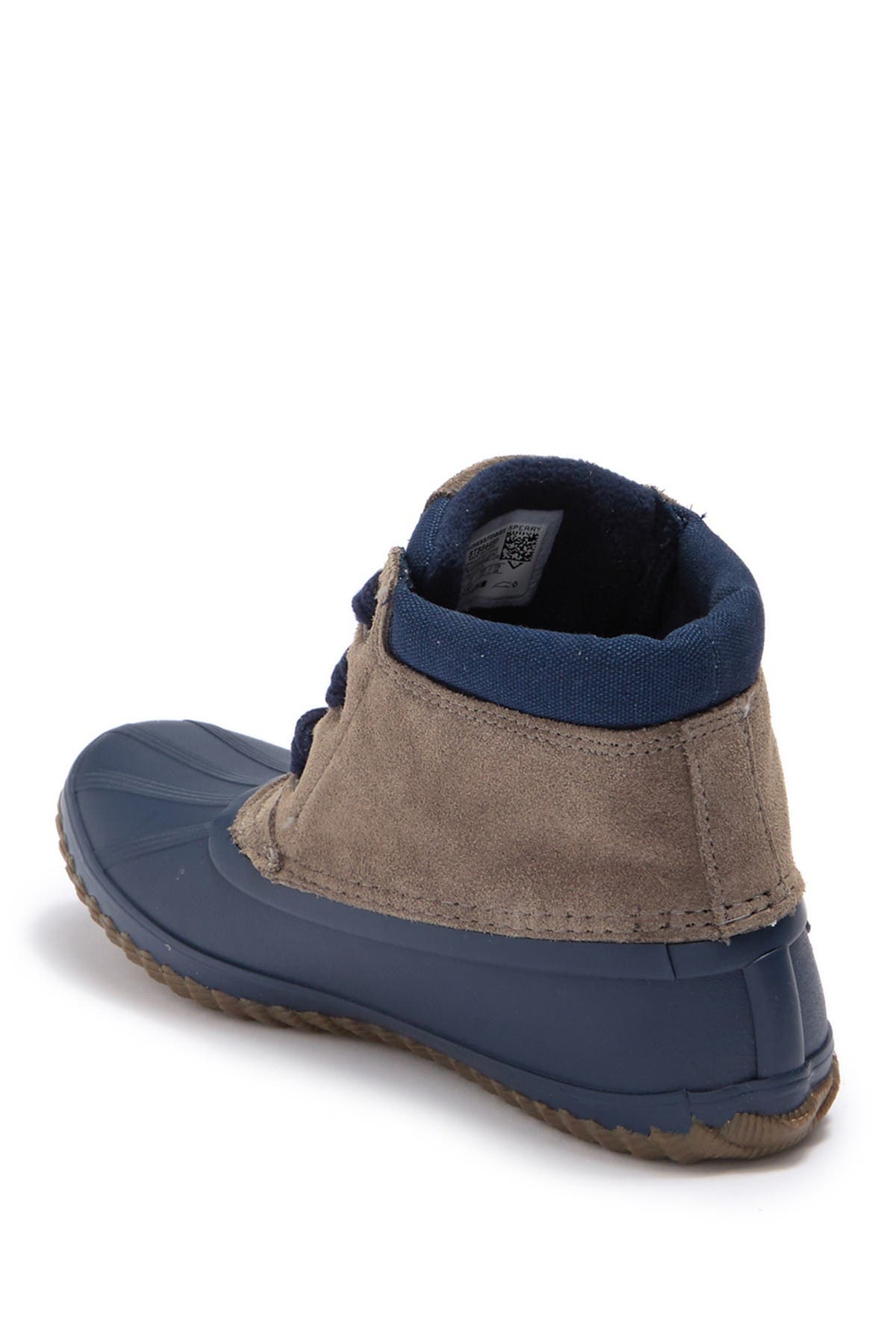 sperry suede duck boots