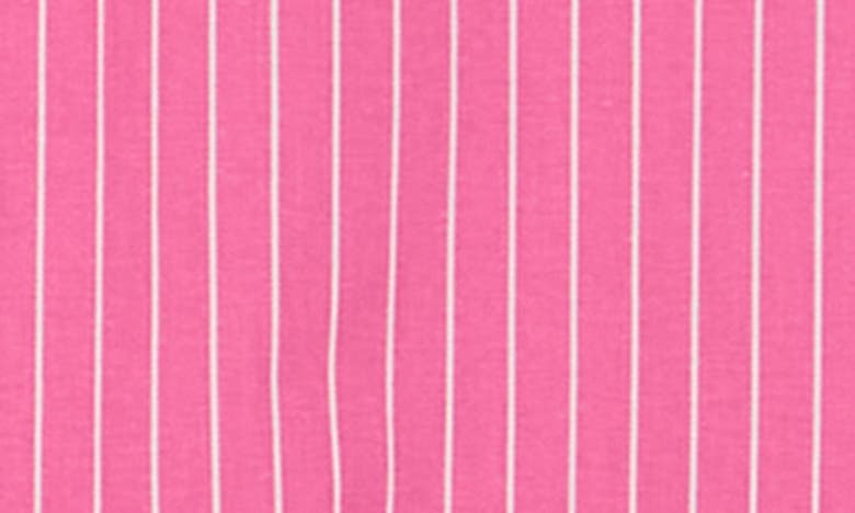 Shop Vero Moda Carly Stripe Midi Skirt In Pink Cosmos