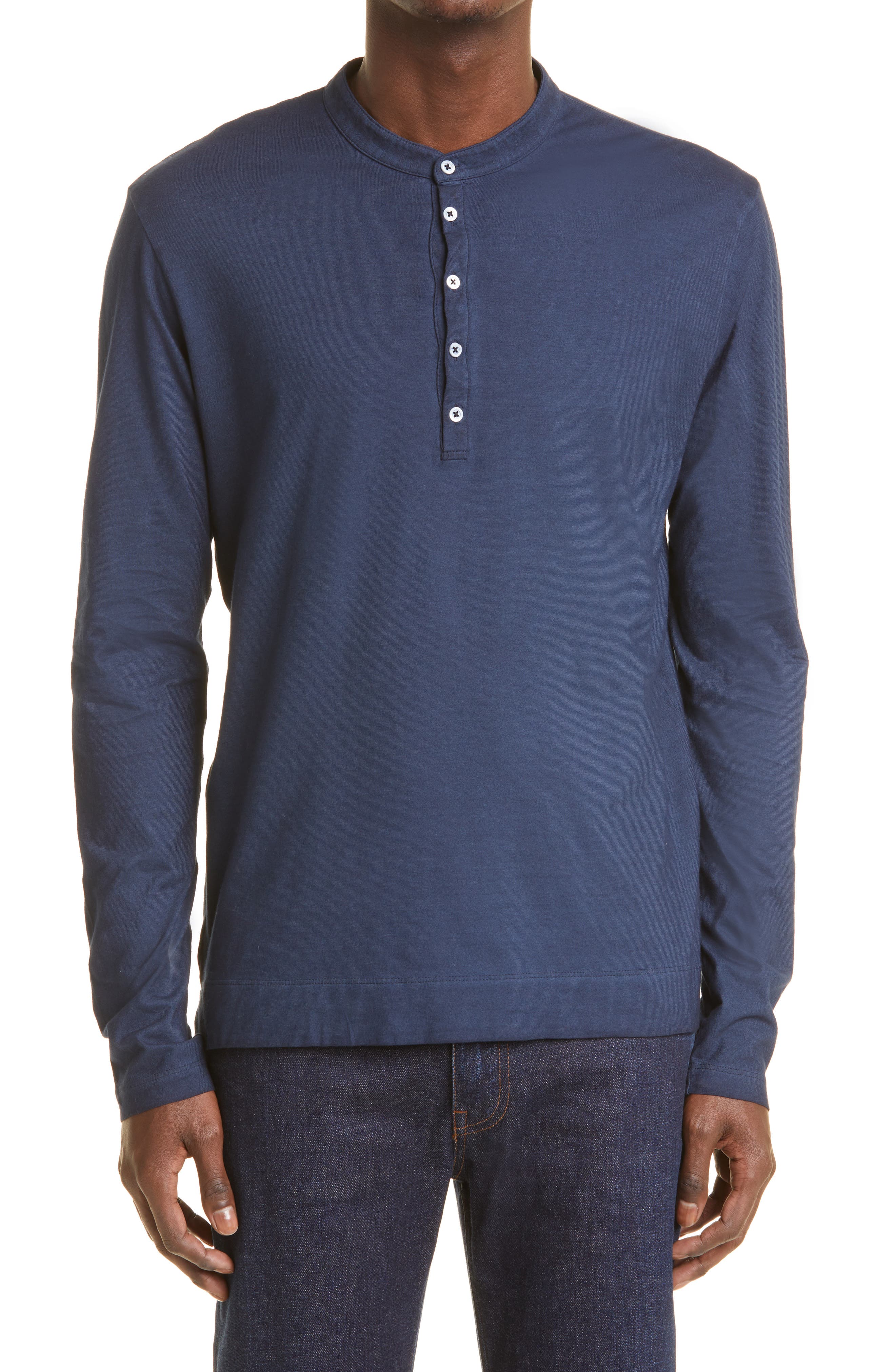 Massimo Alba Watercolor Long Sleeve 