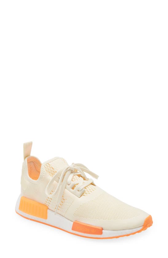 Adidas Originals Nmd R1 Sneaker In Cream White/ Screaming Orange | ModeSens