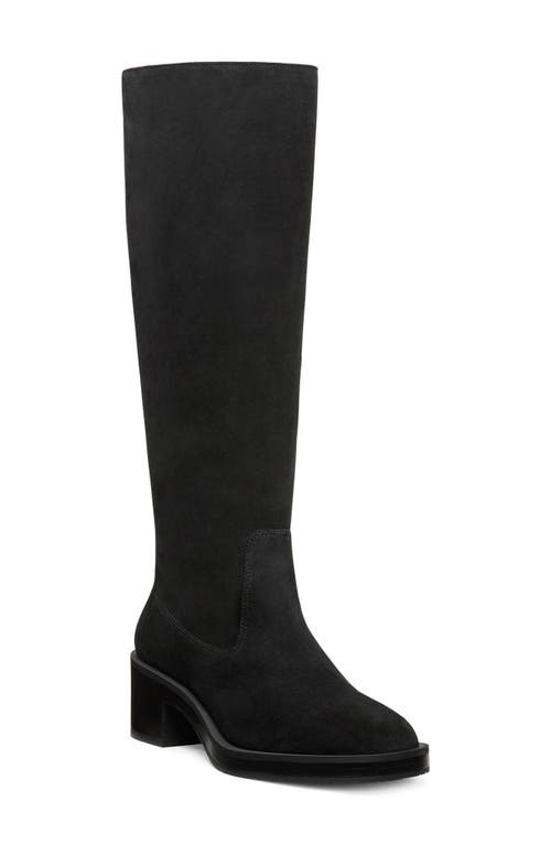 Shop Stuart Weitzman Kaia Knee High Boot In Black