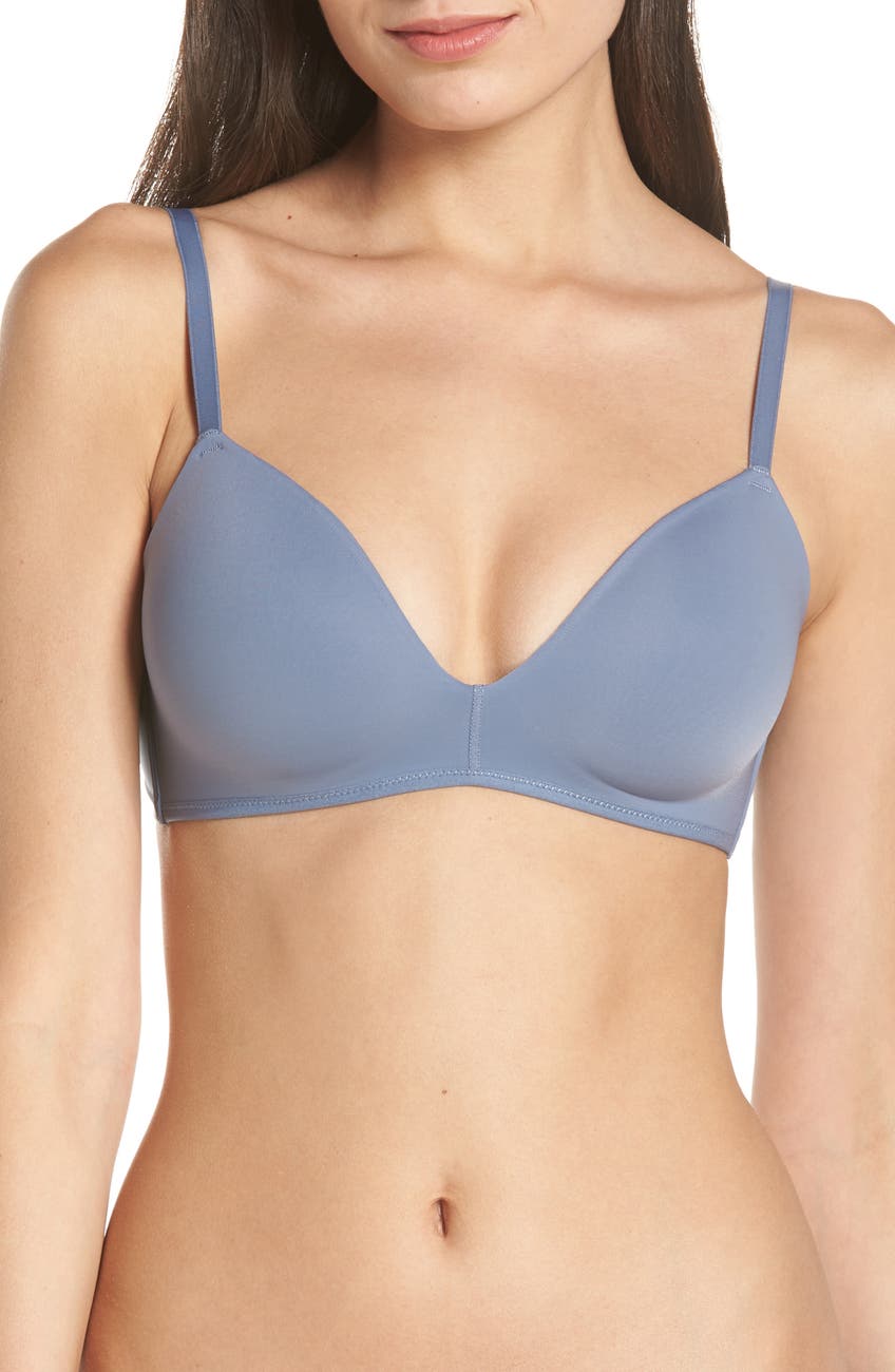 Madewell Marta Mesh Trim Wireless TShirt Bra Nordstrom Rack