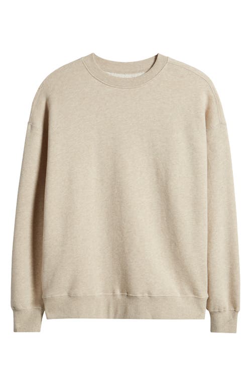 Elwood Core Oversize Crewneck Sweatshirt In Oatmeal