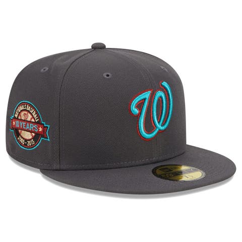 Men's Washington Nationals New Era Red Multi-Logo 59FIFTY Fitted Hat