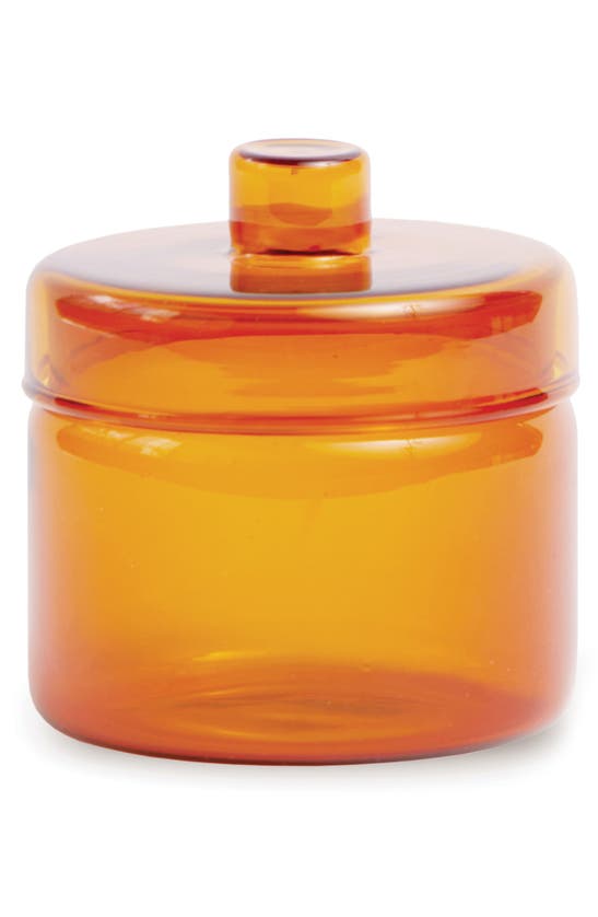 Good Citizen Coffee Co. Glass Sugar Jar In Orange