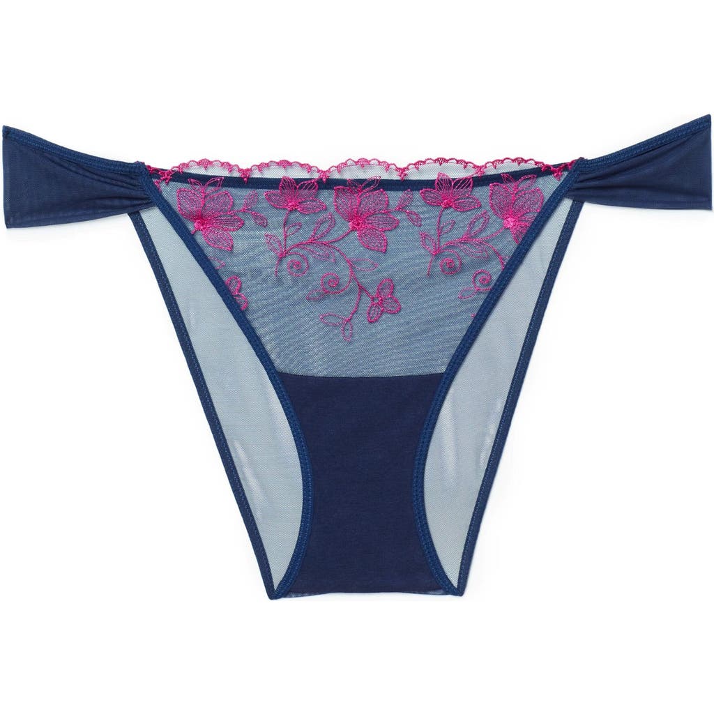 Shop Adore Me Sofia Cheeky Panties In Dark Blue