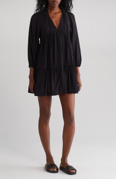 Saturday Tiered Long Sleeve Dress