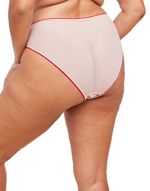 Adore Me Rosa Bikini Panties In Floral Red
