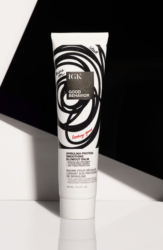 Igk Good Behavior Spirulina Protein Smoothing Blowout Balm