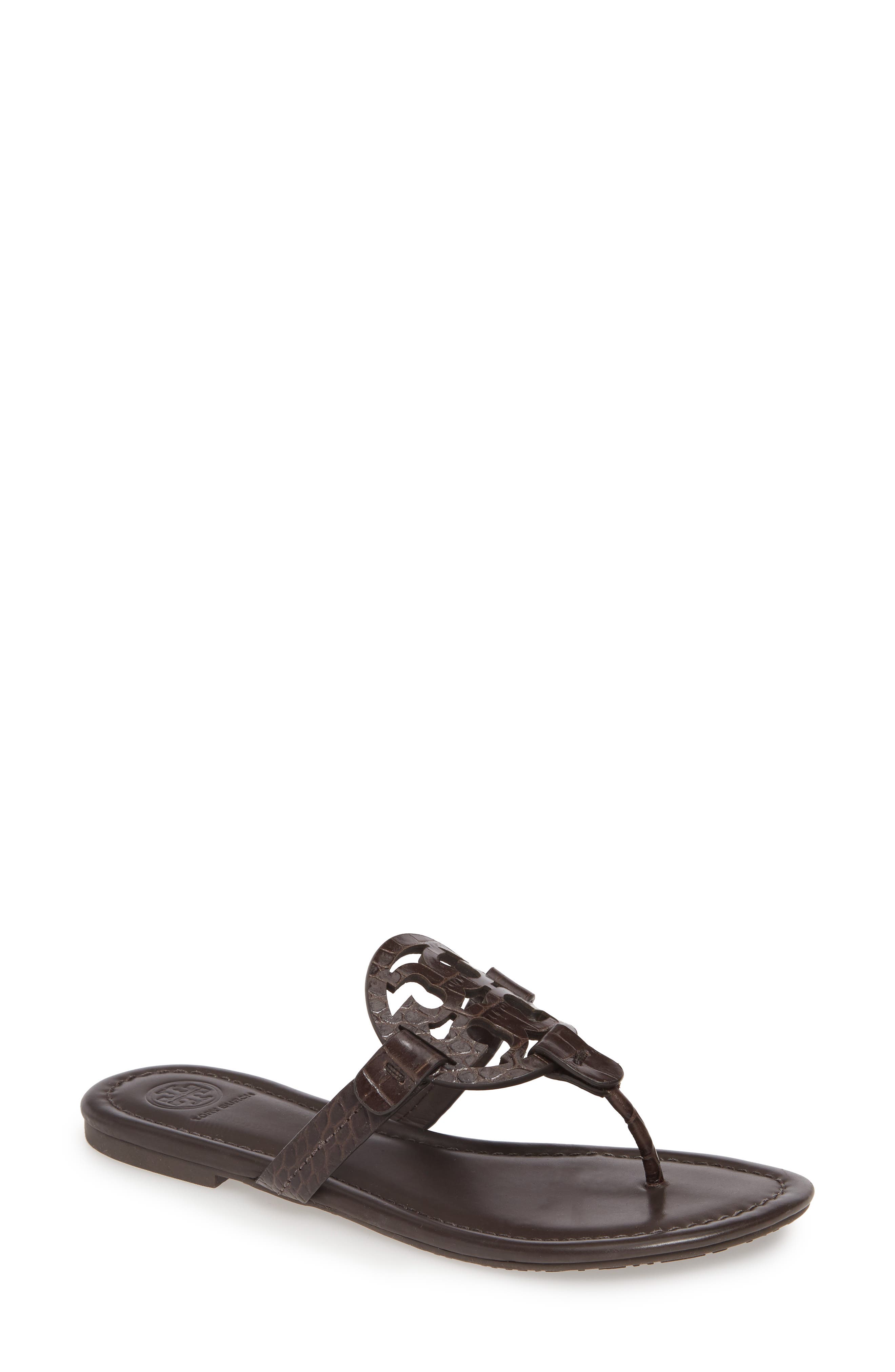 Tory Burch Miller Flip Flop- Brown