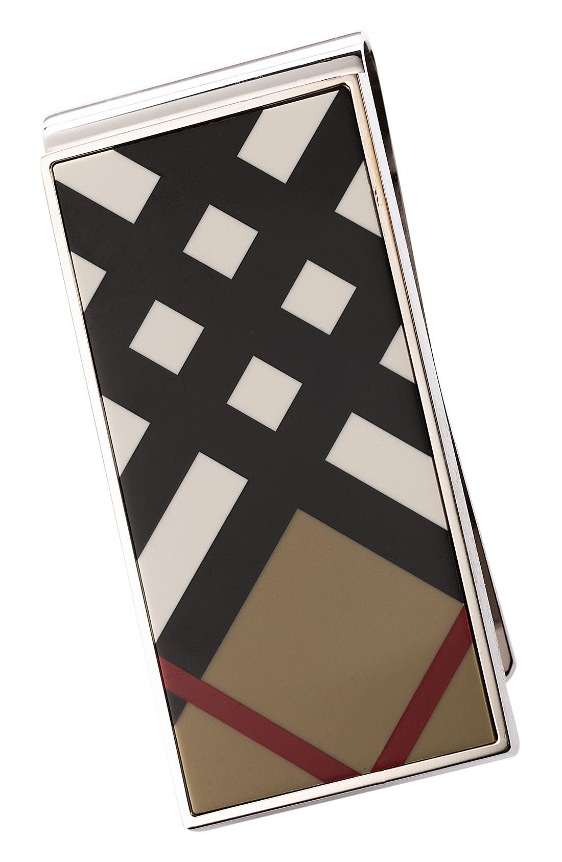Burberry Exploded Check Money Clip 