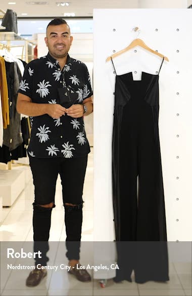 black halo jumpsuit nordstrom