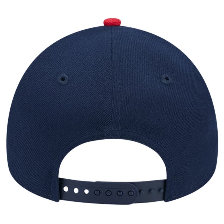 Shop New Era Navy New England Revolution 2024 Kick Off Collection 9forty A-frame Adjustable Hat