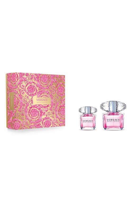 Versace Bright Crystal Eau De Toilette Set $185 Value In White