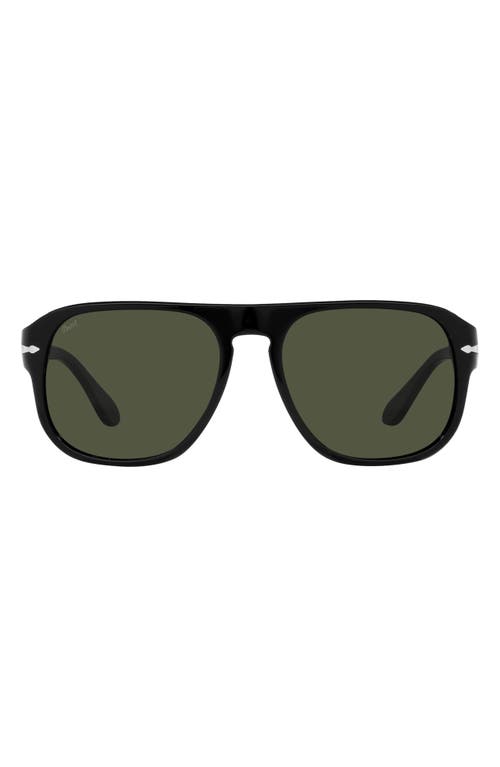 Persol 57mm Pillow Sunglasses in Black at Nordstrom