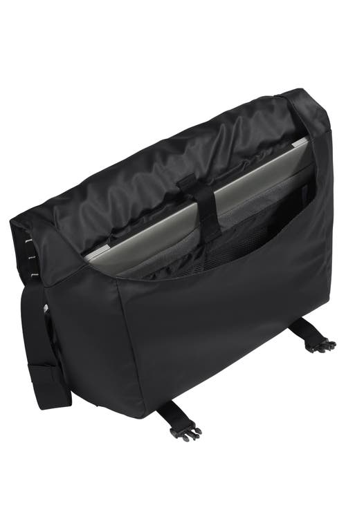The North Face Base Camp Voyager Water Repellent Messenger Bag In Tnf Black/ Tnf White