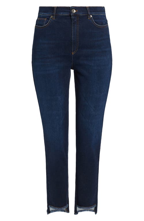 Shop Marina Rinaldi Cabiria Step Hem Slim Fit Jeans In Navy