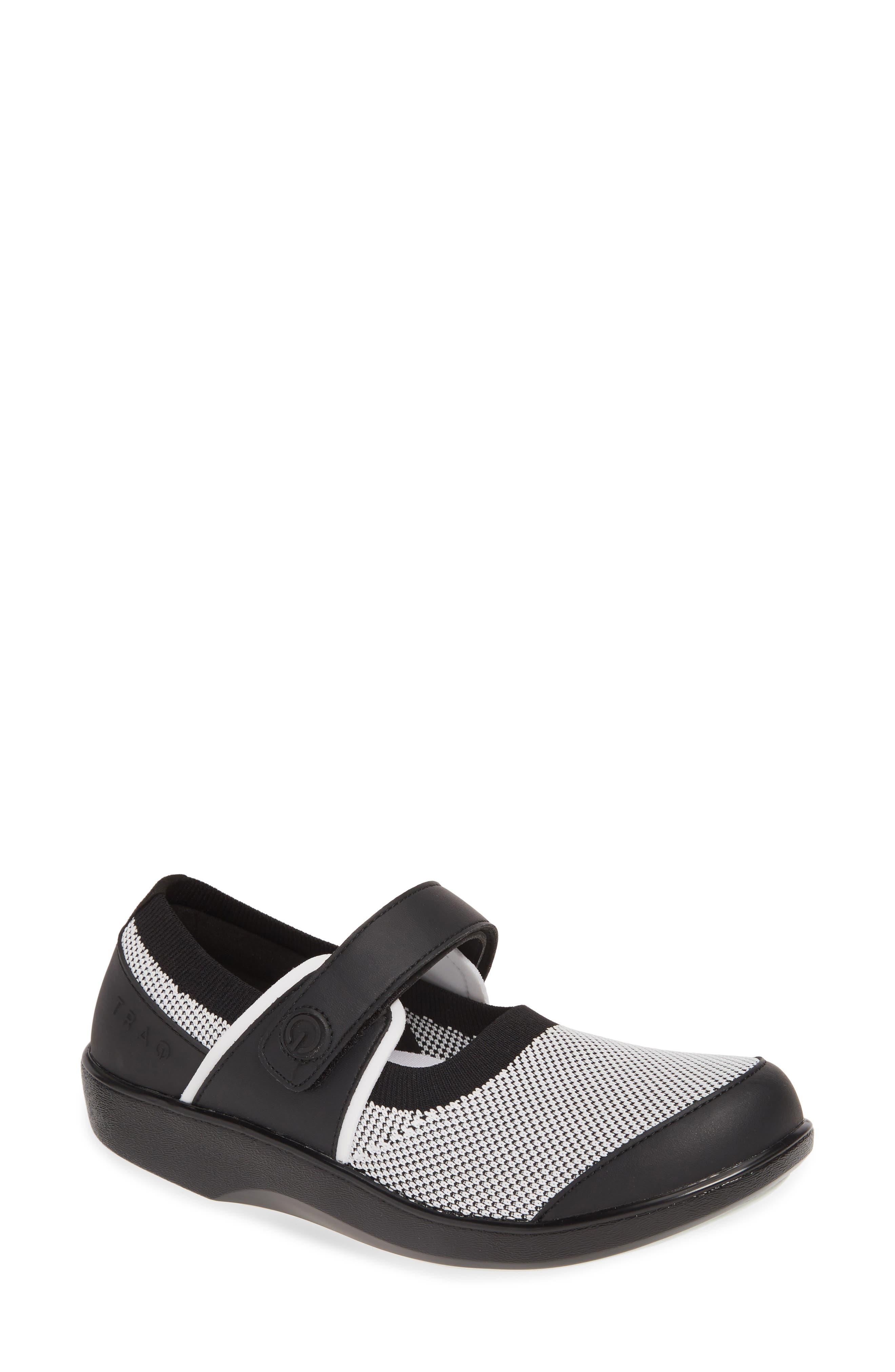 Alegria Qutie Mary Jane Flat - Black