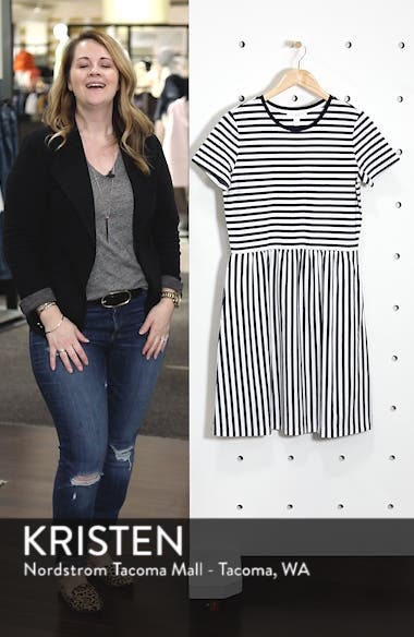 fit and flare t shirt dress